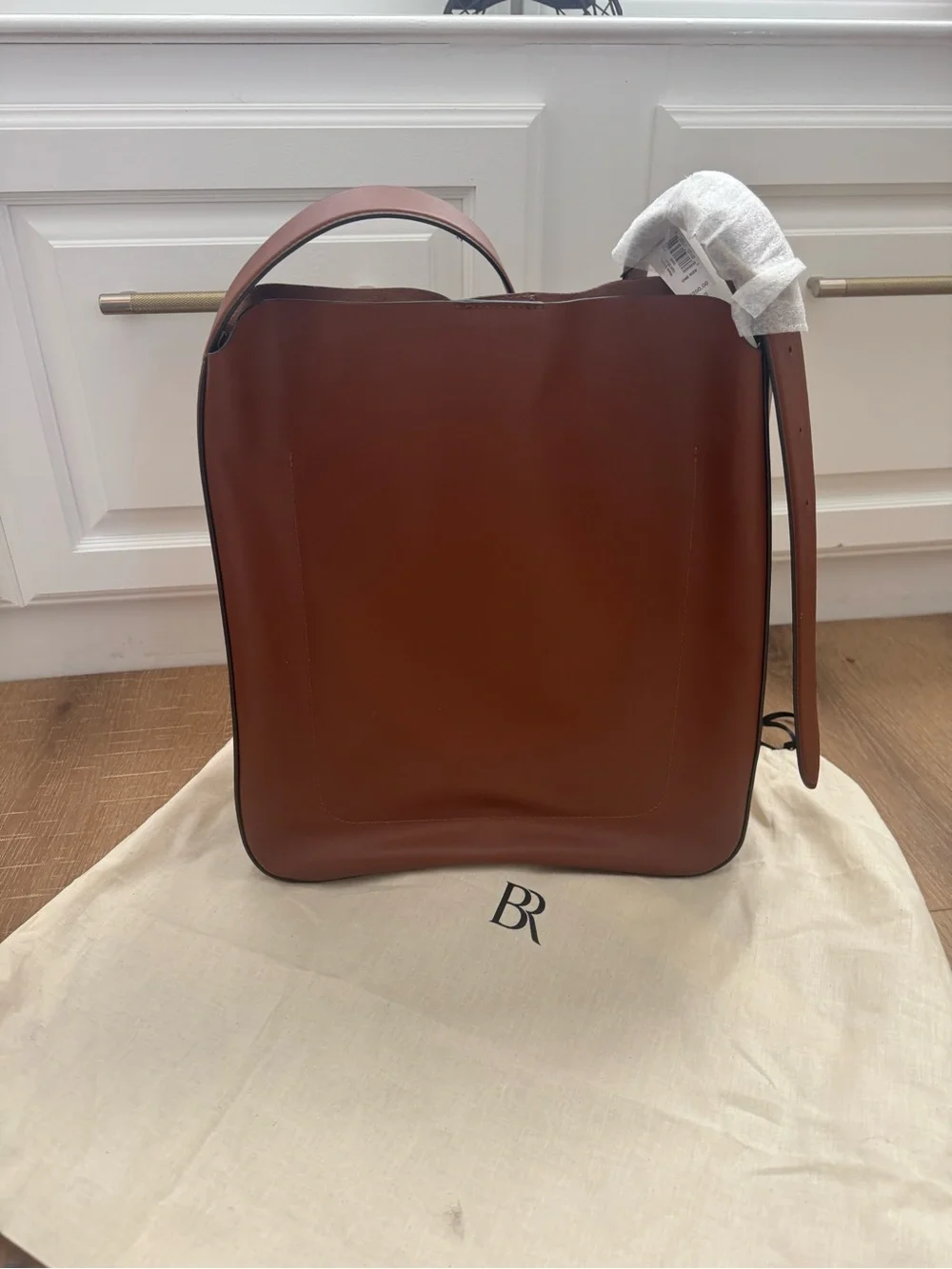 Banana Republic Leather Computer Tote